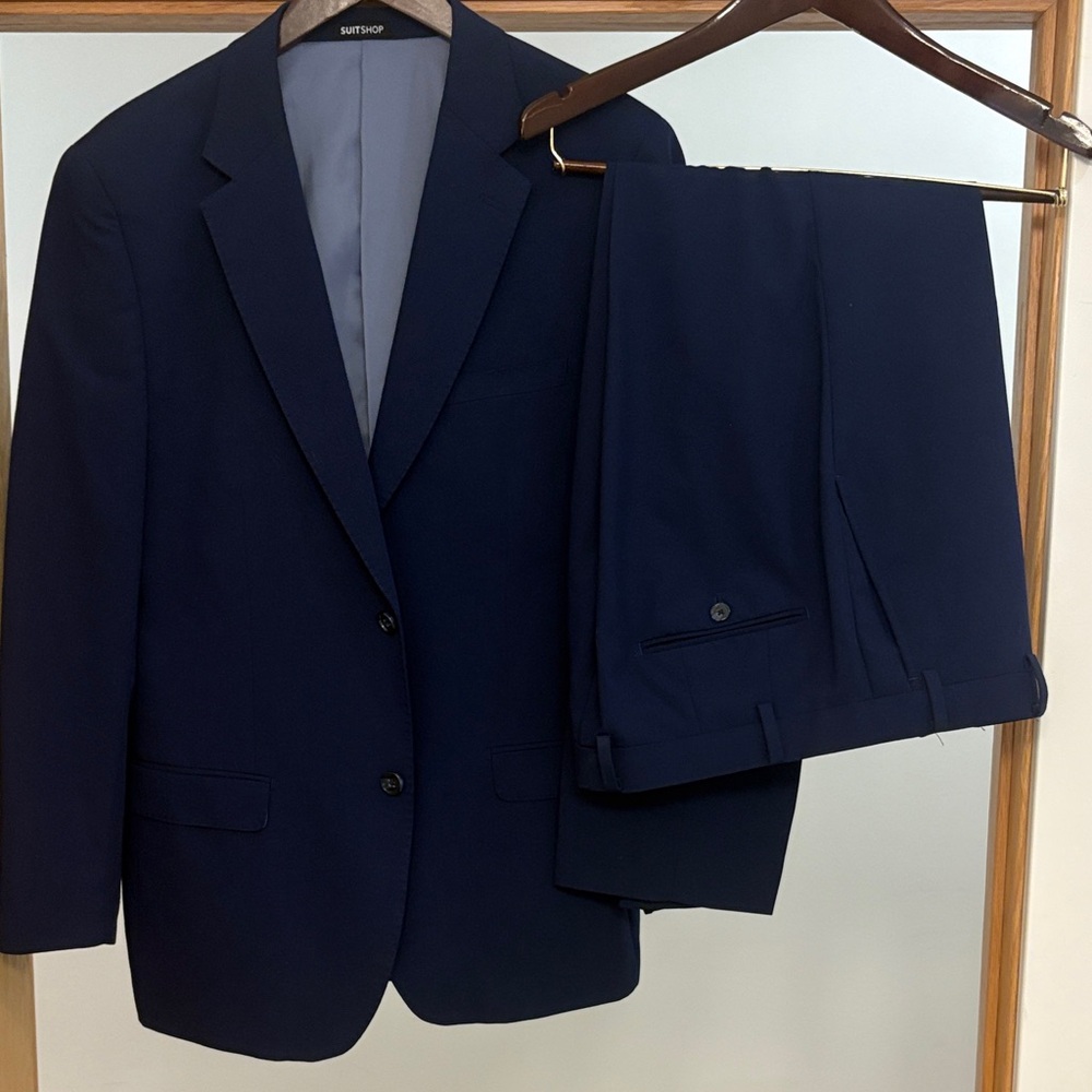 Men's Navy Suit by SUITSHOP